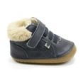 thumbnail image 4 of Old Soles Toddlers Flake Quilt Leather Sneaker, Navy,4 M US, 4 of 7