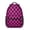 Pink and Black, variant on Pink and Black Checkered Pattern Backpack for School, Cute School Bag with Adjustable Shoulder Straps and Padded Back, 15.3"x11"x6.7"