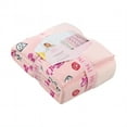 thumbnail image 7 of Paris Hilton That's Hot Luxe Plush Oversized Reversible Pink Throw, for Adults and Teens, 7 of 7