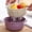 Purple, variant on LQOEJGD Kitchen Strainer Colander Bowl Set, Small Double Layer Drain Basin and Basket Suitable for Fruits, Vegetables, Pasta, Berry