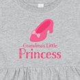 thumbnail image 4 of Inktastic Grandma's Little Princess Girls Baby Dress, 4 of 5