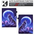 thumbnail image 2 of For Onn Pro 8.0" / iPad mini/ Samsung Galaxy Tab 8.0 8.4/ Rca 8.0/ Fire HD 8 10th Gen and More 8.0" Android Tablet, Allytech PU Leather Universal Case for All 7.5 - 8.5 inch Tablet- Wolf, 2 of 7