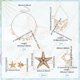 thumbnail image 2 of Juego de 5 joyas con pulseras, collares, aretes, pinzas para el pelo y conchas marinas hawaianas de verano., 2 of 5