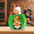thumbnail image 2 of Halloween Pumpkin Candy Bag Kid's Witch Trick Handbag Children Storage Bag, 2 of 4