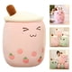 thumbnail image 4 of Almohada de simulación con forma de taza de té con leche, adorable muñeca de taza de té con leche, juguete de almohada, 4 of 8