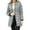 Grey, variant on Winter Jackets for Women Water Detachable Hood Coat For Warm Long Sleeve Winter Outerwear Reversible Thermal Jacket With Pockets Winter Coats for Women