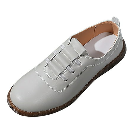 

Cathalem Women s Spring And Summer New Soft Sole Casual Comfortable Light Waterproof Casual Shoes Grey 39