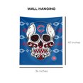 thumbnail image 2 of The Northwest Group Chicago Cubs 34" x 40" Candy Skull Wall Art, 2 of 2