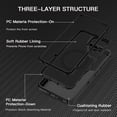 thumbnail image 6 of Petocase for Samsung Galaxy S26 Case,Magnetic Military-Grade Drop 3 Layer Protection Rugged Phone Cover for Galaxy S26,Black, 6 of 7