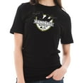 thumbnail image 3 of Plus Size Paintball Battle Graphic Design Short Sleeve Cotton Jersey T-Shirt - Black XL, 3 of 4
