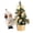 Gold, variant on 20/30/40cm Tabletop Christmas Tree Mini Artificial Christmas Tree, Christmas Decoration for Table and Desk Tops Small Christmas Pine Tree, Perfect Tabletop Xmas Decoration for Your Home and Office