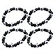 thumbnail image 3 of KAKOWELY 4 pulseras de cuentas de fútbol para hombre, joyería deportiva, pulseras con dijes de fútbol para jugadores de fútbol, uso diario, eventos deportivos, recuerdos de fiesta de fútbol., 3 of 4