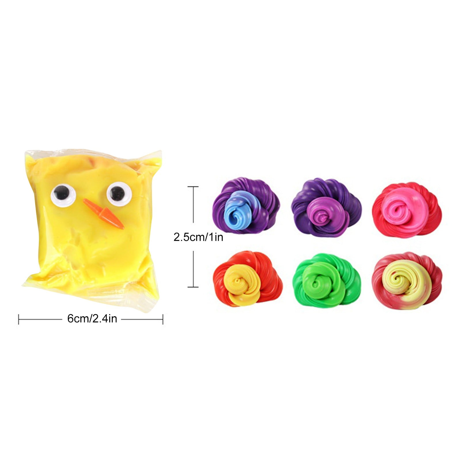 Lot De 12 Mains Collantes Slime – Couleurs Assorties, En Plastique Extensible, Jouet Pour Enfants, Fête, Développement Motricité
