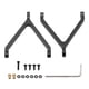 thumbnail image 1 of RC Chassis Links Steering Rods Stable Aluminum Alloy RC Car Steering Link for FMS 1:24 FCX24 Climbing Car Black, 1 of 1