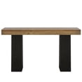 thumbnail image 6 of Fnova 63 Inch Counter Height Bar Table with Thickened Tabletop, Tall Bar Table for Kitchen, Home Bar Pub, Basement, 6 of 12