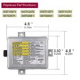 thumbnail image 2 of W3t10471 X6t02991 33119-s0k-a10 Faro Para Tl Tsx S2000 Accord 3 5 Grandis, 2 of 5