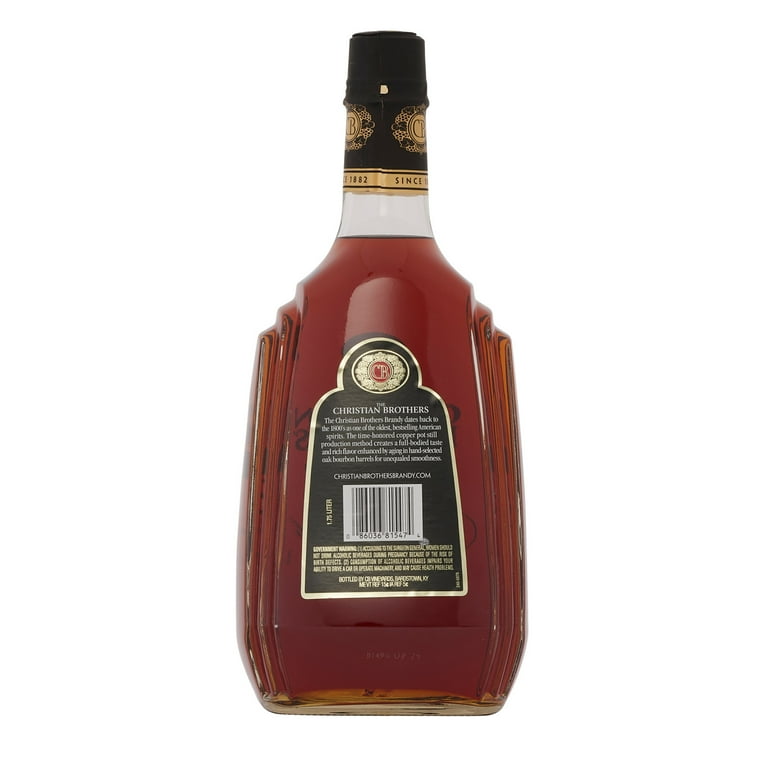 Christian Brothers Vs Grape Brandy, 1.75 L Bottle, 40% ABV