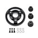 thumbnail image 1 of Para 1/10 2WD -58064-2 Para coche trepador Dientes rígidos, 76T+19T+20T+21T Kit Negro, Negro, 1 of 5