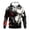 A230 Red, variant on Yuncity Mens Hoodies Halloween Fashion Wolf Print Pullover Hooded Sweatshirt Long Sleeve Casual With Pocket Clothes Size L Blue