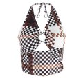 thumbnail image 1 of D&J Fashion Haut à Imprimé Creux pour Femmes, 1 of 4