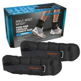 Paire De Poids De Cheville Réglables ALL PRO – 5 Lb (2x2,5 Lb) Pour Musculation
