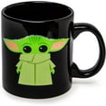 thumbnail image 4 of Silver Buffalo Star Wars The Mandalorian The Child Stands Ceramic Coffee Mug, 20-Ounces, 4 of 9