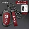 thumbnail image 3 of For NIO B 3 buttons key case EC6 ES6 ES8 EP9 ET7 ET5 Smart Remote Keyless Protected Accessories Car key Cover Case Holder, 3 of 26