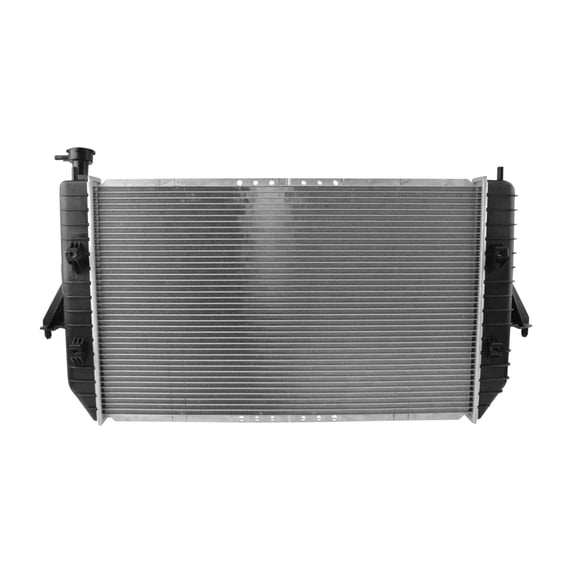DAMAIJOY Radiator Assembly Aluminum Core Direct Bottom Right Front for Chevy for Astro 4.3L 1996-2005,for GMC for Safari 4.3L 1996-2005 1.57 in-Outlet Diameter Plastic- Material