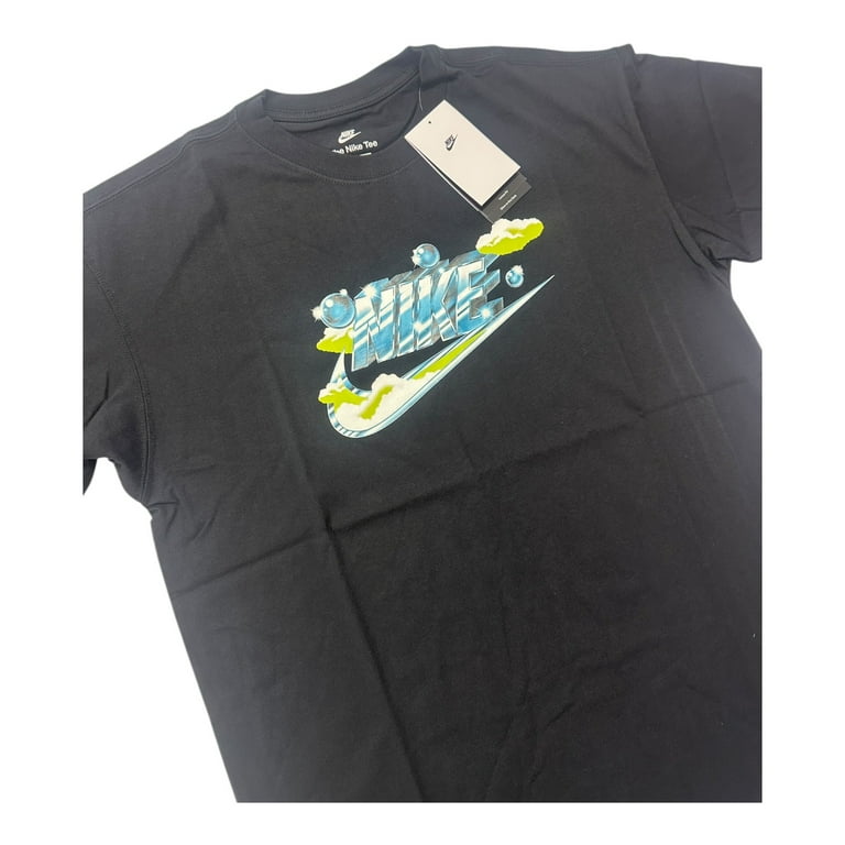 Nike Max90 T-Shirt Black Men?s FZ7968-010 Oversized Fit Soft
