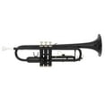 thumbnail image 5 of Winado Bb Trumpet Black Nickel Plating with Mouthpiece for Student, 5 of 12