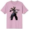 thumbnail image 5 of Suicide Squad: Kill the Justice League Harley Quinn Men's Pink Short Sleeve Crew Neck Tee-XXL, 5 of 7