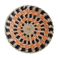 thumbnail image 3 of Cesta tejida para decoración de pared, bandeja tejida, decoración de mimbre de ratán, cesta de pared bohemia para 30 cm estilo C, 3 of 9