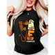 thumbnail image 1 of 100% Cotton Leopard Ghost Nurse Halloween Costume Fall Scrub Top Women T-Shirt Women's oversized Tee Causal Breathable Classic Comfort Tops, 1 of 5