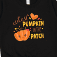 thumbnail image 3 of Inktastic Cutest Pumpkin in the Patch with Orange Heart Toddler Sweatshirt, 3 of 4