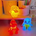 thumbnail image 3 of Pokemon Luz Nocturna Anime Pikachu Charmander Squirtle Psyduck LED Dormitorio Mesita De Noche Decoración De La Habitación De Los Niños Juguete, 3 of 4