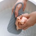 thumbnail image 3 of Laundry Board Cute Thicker Plastic Mini Hand Wash Scrubboard for Clothes, 3 of 9