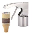 thumbnail image 1 of Ice Cream Scooper, Big Volume Cylindrical Ice Cream Scoop, Stainless Steel Nostalgic Ice Cream Scoop With Spring-powered Trigger, 1 of 4