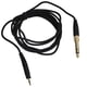 thumbnail image 2 of Suministros para auriculares, cable de audio para auriculares de 2 m, cable para auriculares, cable de repuesto para auriculares elaborado con cuidado, 2 of 8