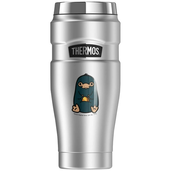 Fantastic Beasts Nifler Cute Chibi THERMOS STAINLESS KING Stainless Steel Travel Tumbler, Vacuum insulated & Double Wall, 16oz