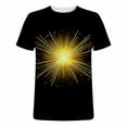 thumbnail image 4 of Rvwovn Men's Fireworks Graphic Shirt - Short Sleeve Button Down Tops for Beach, Holiday and Casual, 4 of 5