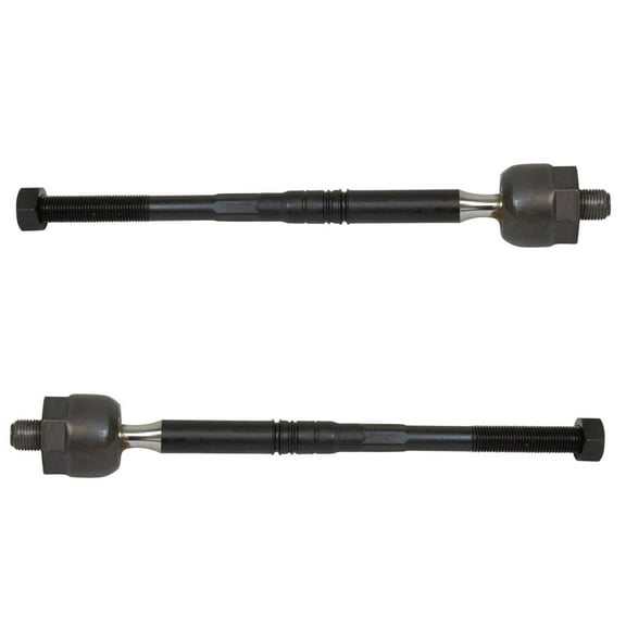 TRQ Front Inner Tie Rod Set Fits Select 2008-2015 Cadillac CTS