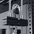 thumbnail image 6 of Mikolo Smith Machine, All-in-One Power Rack Cage with Weight Stack, 2000LBS Power Cage Squat Rack with Smith Bar, Dual Pulley Cable Crossover System for Home gym with Weight Stack, 6 of 18