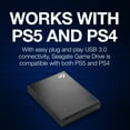 Seagate 1TB Portable Game Drive SSD, USB 3.0, PS5 & PS4 Compatible