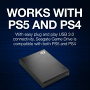 Seagate Game Drive for PlayStation Consoles 1TB External Solid State Drive, STKG1000406