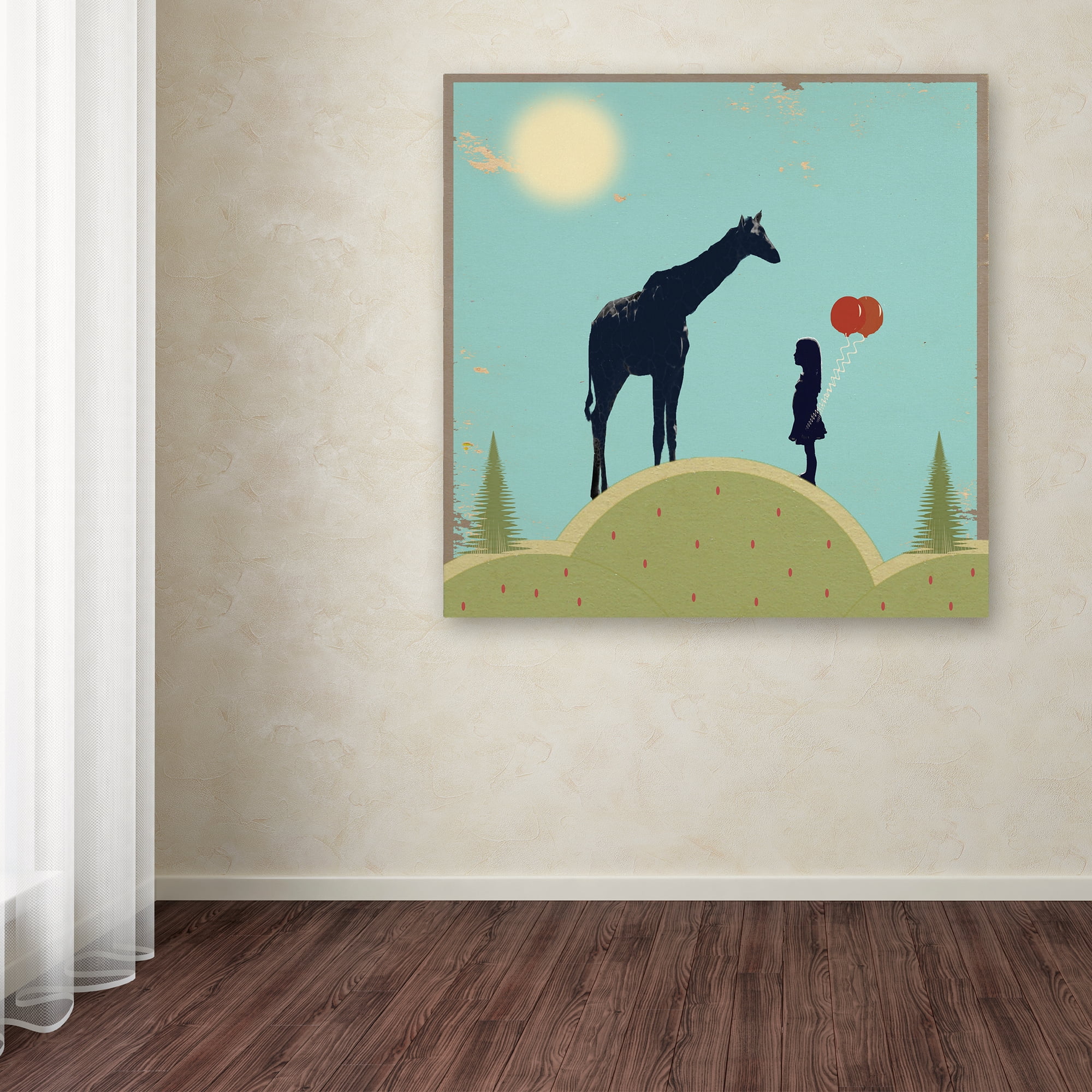 Trademark Fine Art 'The Meeting' Canvas Art by Tammy Kushnir