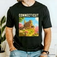 thumbnail image 5 of Charming Connecticut State Gillette Castle T-Shirt, Historic Landmark Tee and New England Travel Keepsake Souvenir, 5 of 5