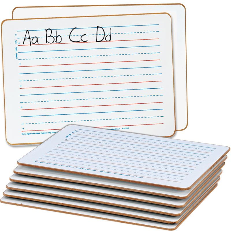 TwoSided Write Again® PrimaryLined Boards 6