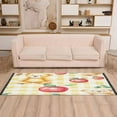 thumbnail image 6 of BZSMCE Runner Rug Classical Design Bears Apple Delight Style Modern Pattern 72x23.5in Indoor Washable Rug, 6 of 7