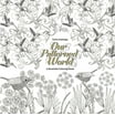 Modern Flowers Coloring Book - Walmart.com