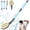 21.7” Grey, variant on Back Brush Long Handle for Shower, 20.5” Back Bath Brush for Shower, Back Scrubber, Exfoliation and Improved Skin Health for Elderly with Limited Arm Movement, Disabled